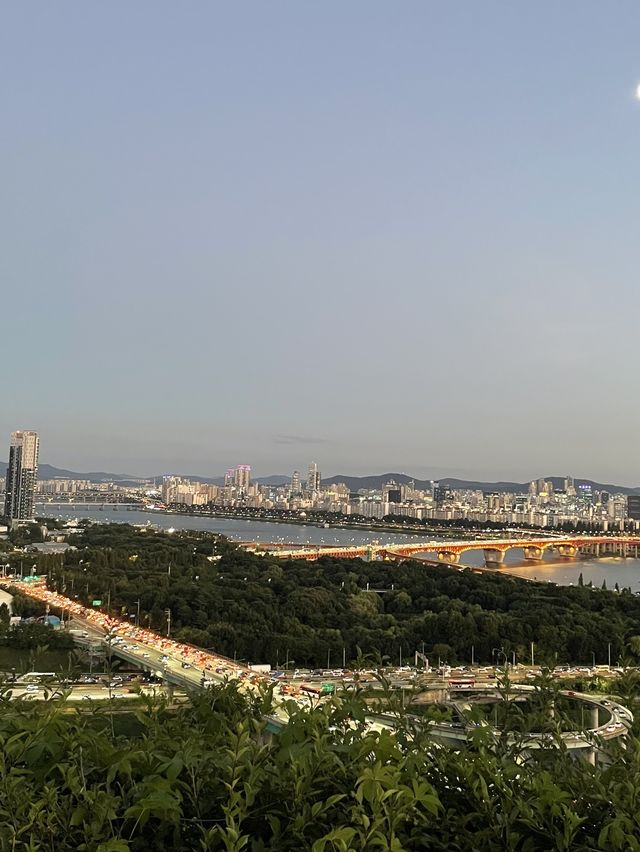 응봉산에서 노을구경 & 야경구경