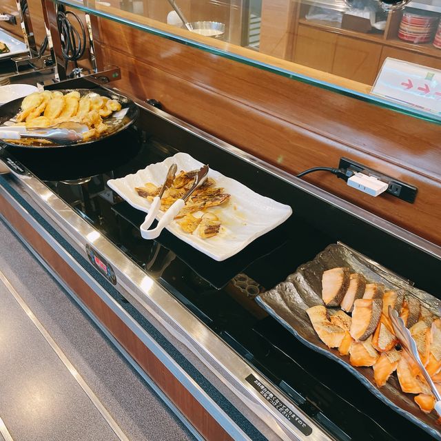 朝食ビュッフェが復活してました！