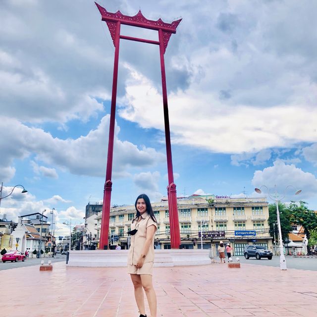 เสาชิงช้า จังหวัดกรุงเทพมหานคร ประเทศไทย 