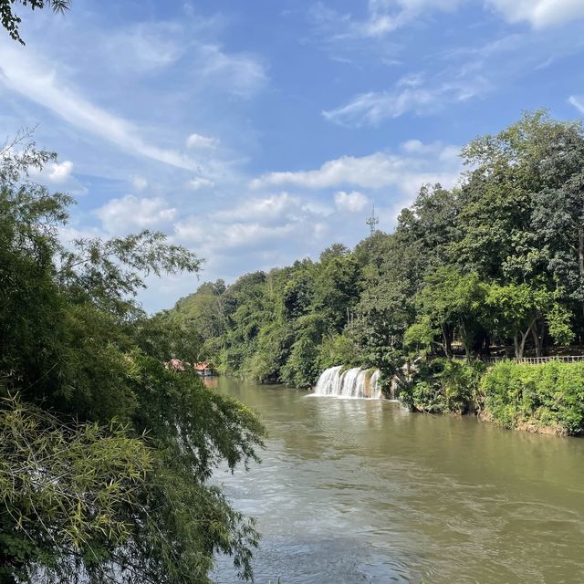 🌿🐠แวะพักน้ำตกสวย เช็คอินก่อนขึ้นบ้านอิต่อง🌳⛰️