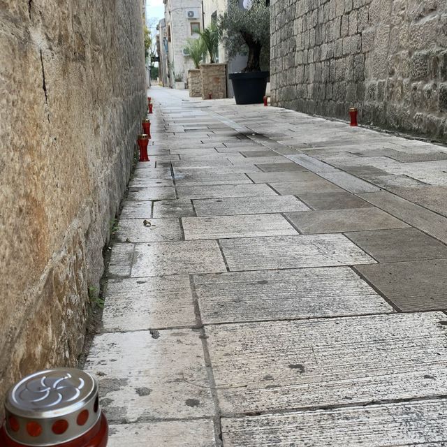 The marina inspired town of Trogir 