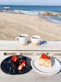 【糸島カフェ】海の見えるカフェで絶品スイーツ🍓💕