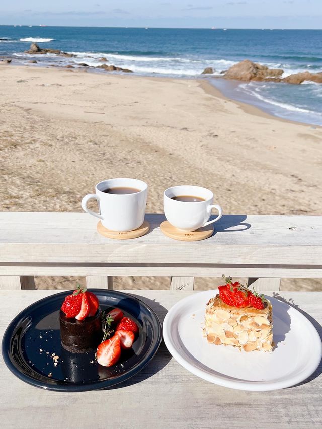 【糸島カフェ】海の見えるカフェで絶品スイーツ🍓💕