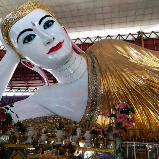 ปีใหม่ ไปย่างกุ้ง "วัดพระนอนเจาทัตยี"