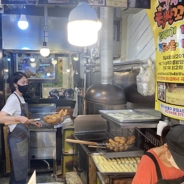 광장시장 찹쌀꽈배기 : 시나몬과 찹쌀의 만남