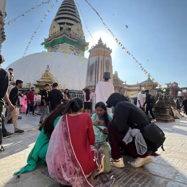 Swayambhunath Stupa (Monkey temple)