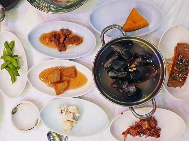 월미도의 조개구이 맛집, 팔미도회집,