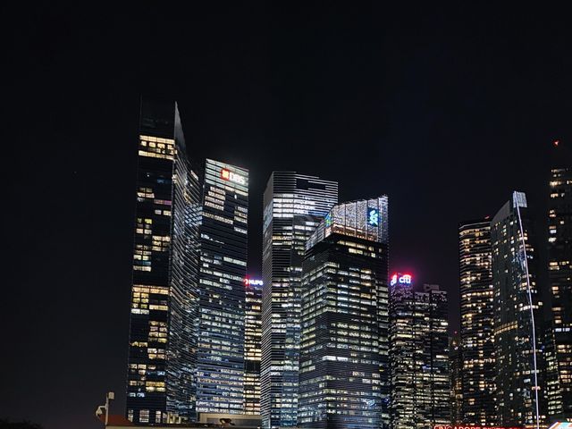 Light it up Singapore! Oh so colorful!