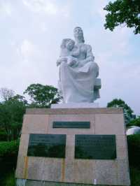 Memories of Nagasaki Peace Park in Japan