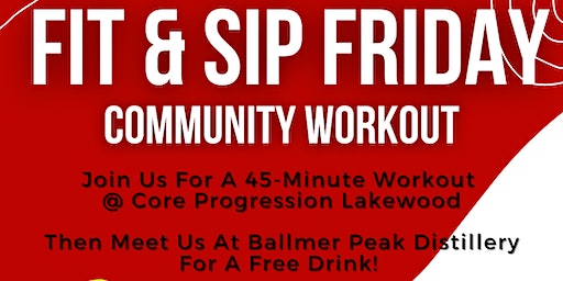 Fit & Sip Friday | 12600 W Cedar Dr