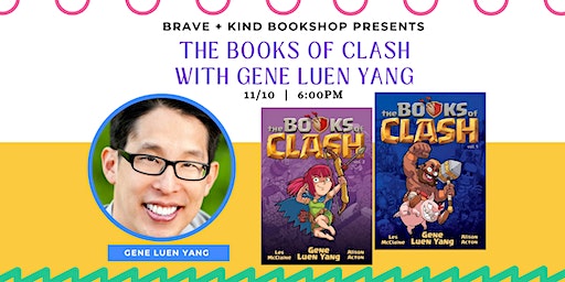 Author Event: GENE LUEN YANG + Books of Clash | DeKalb County Public Library Decatur Branch