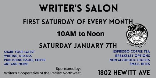 Writer's Salon | 1802 Hewitt Ave