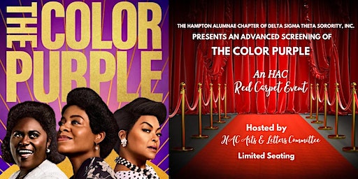 HAC Red Carpet Event The Color Purple | Cinemark City Center and XD, Fountain Way, Newport News, VA, USA