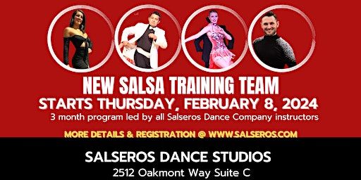 Salsa Training Team | Salseros Dance Studio, Oakmont Way, Eugene, OR, USA