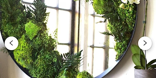 Moss Mirror Workshop | Junque Rescuers Boutique
