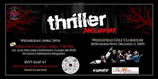 Thriller Dance Class | Wedgefield Golf Club