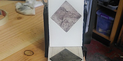 Introduction to passive electro etching print-making workshop | Narture studios