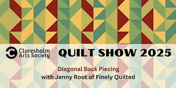 Demo - Diagonal Backing Piecing | Claresholm Community Centre