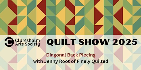 Demo - Diagonal Backing Piecing | Claresholm Community Centre