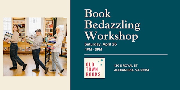 1-3 PM Book Bedazzling Workshop | Old Town Books