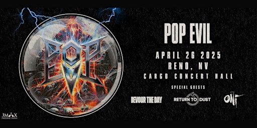 Pop Evil at Cargo Concert Hall | Cargo : Whitney Peak Hotel