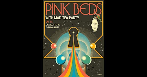 Pink Beds with Mad Tea Party | The Evening Muse