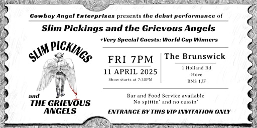 Slim Pickings and the Grievous Angels Live | The Brunswick