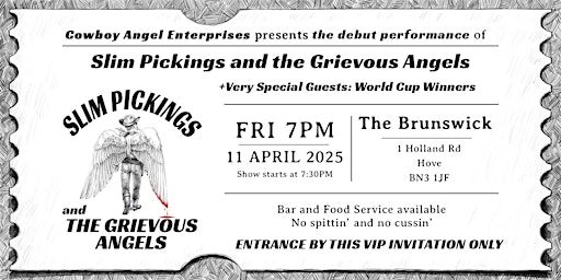 Slim Pickings and the Grievous Angels Live | The Brunswick