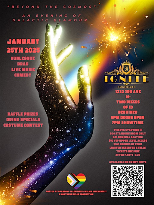 Beyond the Cosmos | Ignite Nightclub PG