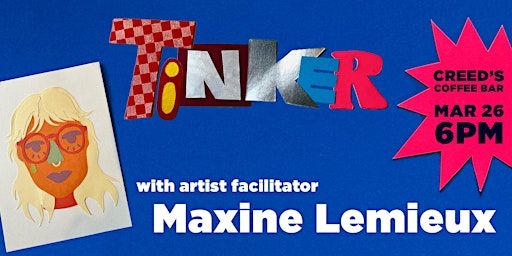 Tinker with Max's Paper Portraits | Creeds Coffee Bar