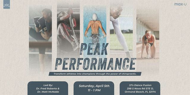Peak Performance | 298 S Nova Rd ste d