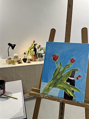 Acrylic painting and drawing workshop for adults (17th May 2025) | Gerald Moore Gallery