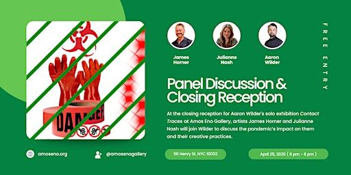 Panel Discussion & Closing Reception: Aaron Wilder's Contact Traces | 191 Henry St