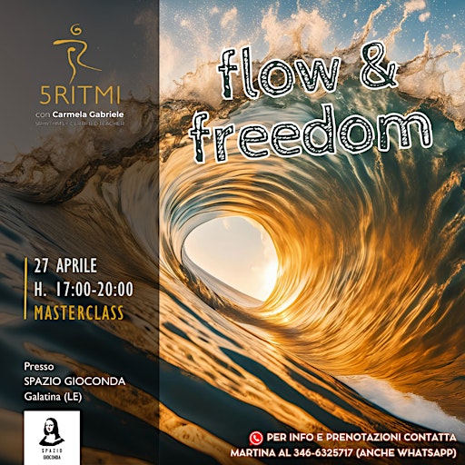 5RITMI® FLOW & FREEDOM • Masterclass a Galatina (LE) | Spazio Gioconda