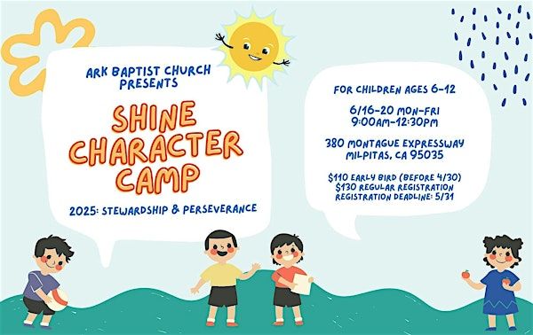 Shine Character Camp 2025 | Ark Baptist Church