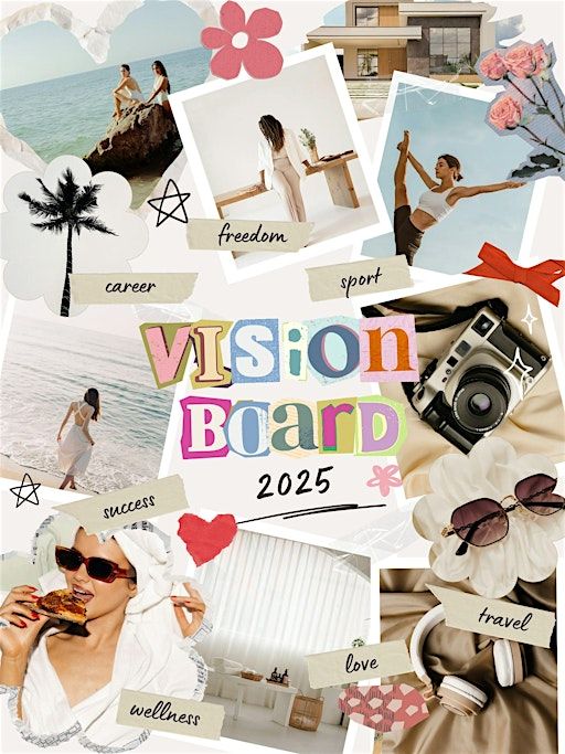 Vision & Vibes- Create your own Vision Board | CAM Studios OC