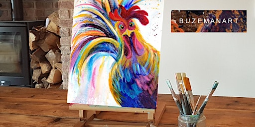 Painting at the farm 'Chicken' & Animal encounter @Mcneils Mill, Doncaster | Wrancarr Mill