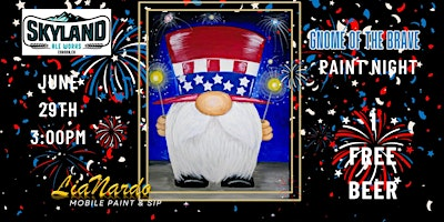 July 4th Paint & Sip at Skyland Ale Works | Skyland Ale Works