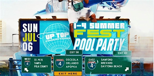 I-4 SUMMER FEST POOL PARTY | Cabana Live