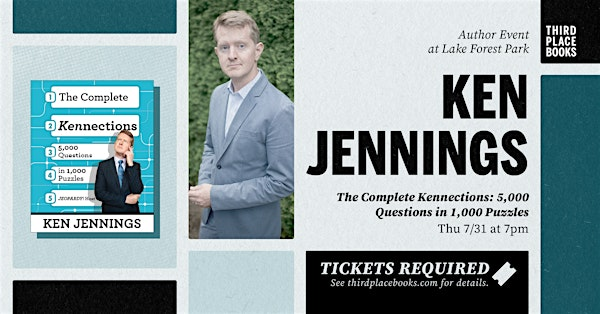 Ken Jennings presents 'The Complete Kennections' | Third Place Books