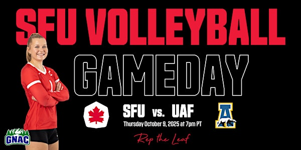 SFU Volleyball vs. University of Alaska | West Gym
