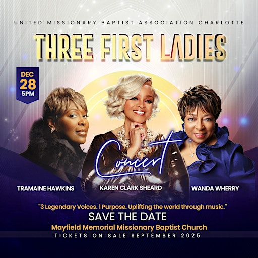 3 First Ladies Concert | Mayfield Memorial Missionary Baptist Church