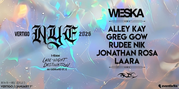 Vertigo ⋄⋄ NYE 2026 ⋄⋄ | Vertigo Toronto