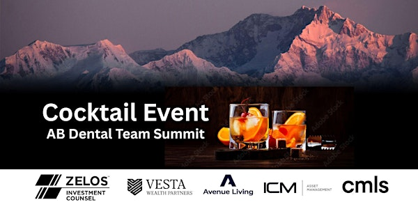 Alberta Dental Team Summit 2026 - Cocktail Event | The Fat Ox of Banff