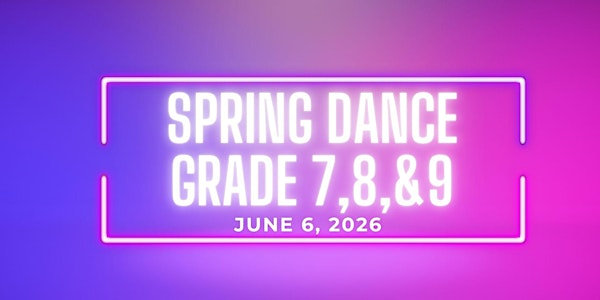 Spring Dance 2026 (Grade 7, 8 and 9) | Squamish Nation Totem Hall