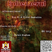 Ephemeral - Performance Event at Wax Atlas | Wax Atlas Record and Stereo Exchange