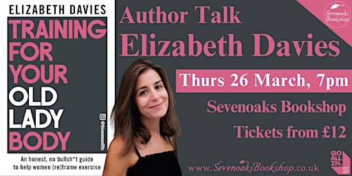 Author Talk with Elizabeth Davies | Sevenoaks Bookshop