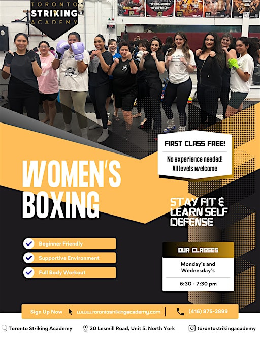 Women's Boxing Classes | 30 Lesmill Rd