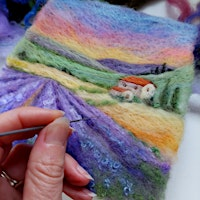 Felted Lavender Fields | Bayston Hill Memorial Hall