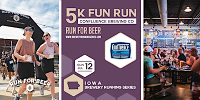5k Beer Run x Confluence Brewing| 2026 IA Brewery Running Series | Confluence Brewing Company